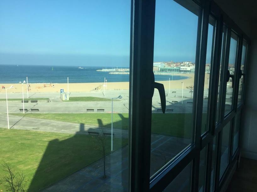 Primera Linea Playa+Parking Gratis Gijón Exteriér fotografie