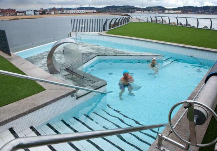 Primera Linea Playa+Parking Gratis Gijón Exteriér fotografie